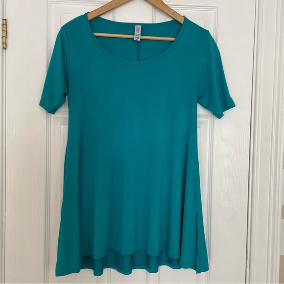 LuLaRoe Tops Lularoe Perfect T Size Xxs Teal Poshmark